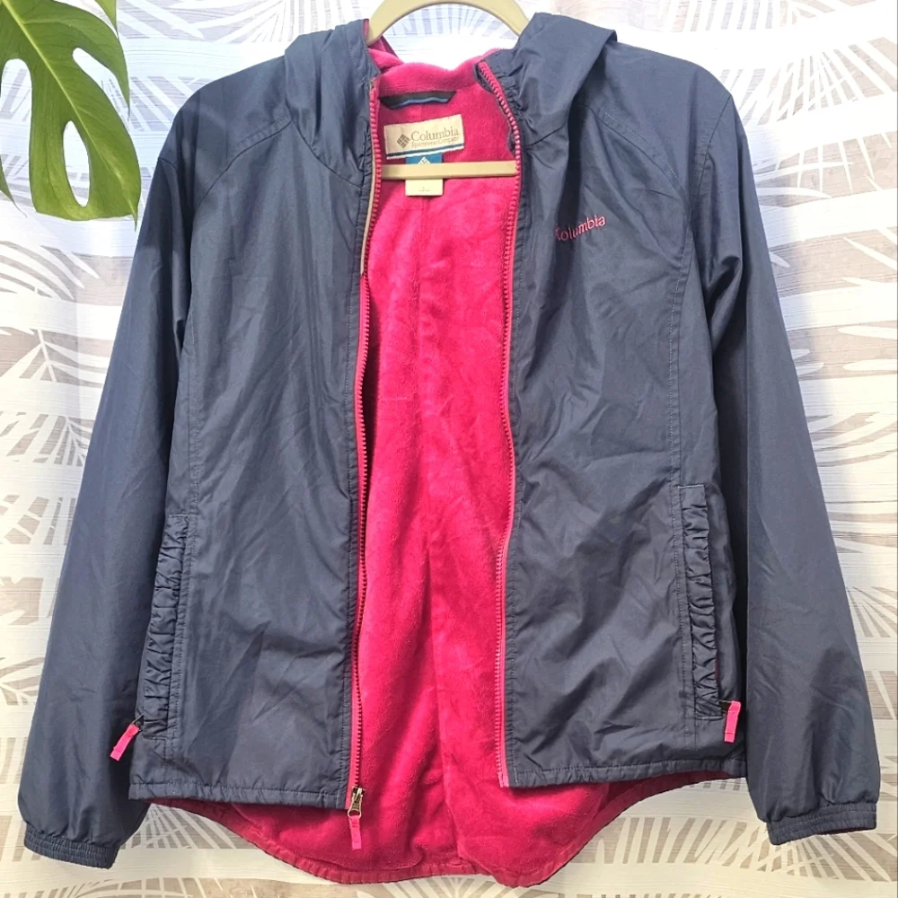 Columbia Junior Girls Size L (14/16) Hoodie Jacket